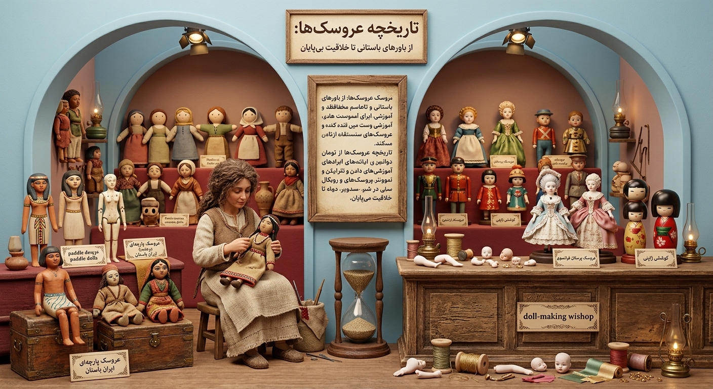 تاریخچه عروسک ها